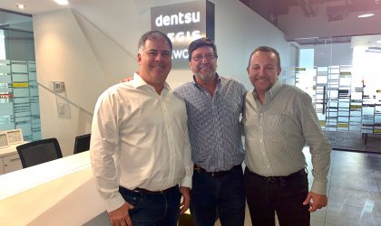 Julio Castellanos, CEO de Dentsu Aegis Network para América Latina, anuncia cambios en el management del grupo en Chile.