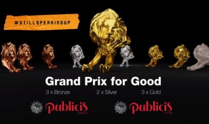 Publicis WW México gana en Cannes con la campaña #SeguimosHablando